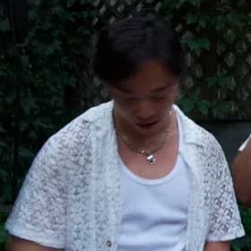 Guests at a birthday party